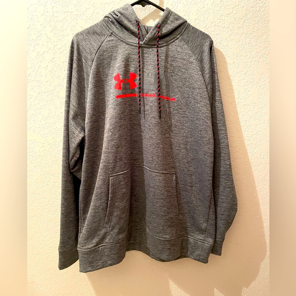 Under Armour LG‎ Cold Gear Gray Hoodie